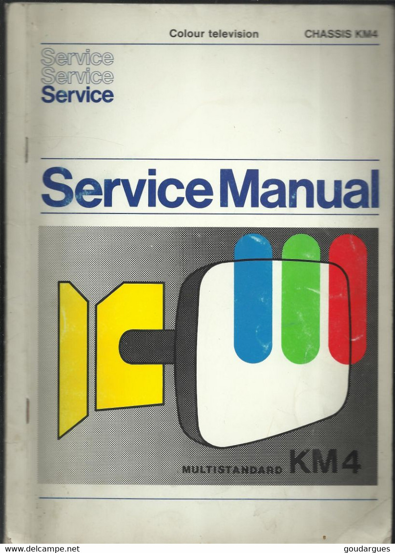 Circuit Description - Service Manual - Colour Television Chassis KM4 - Television