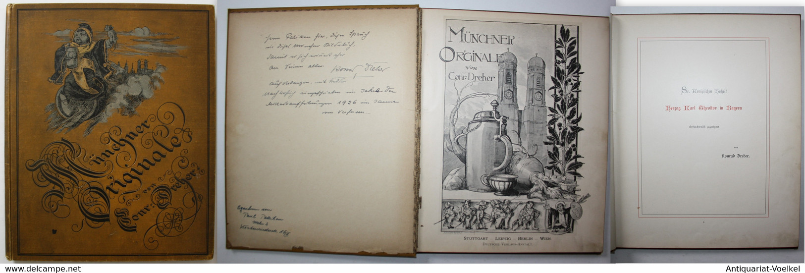 Münchner Originale. Sn. Königliche Hoheit Herzog Karl Theodor In Bayern - Mappemondes