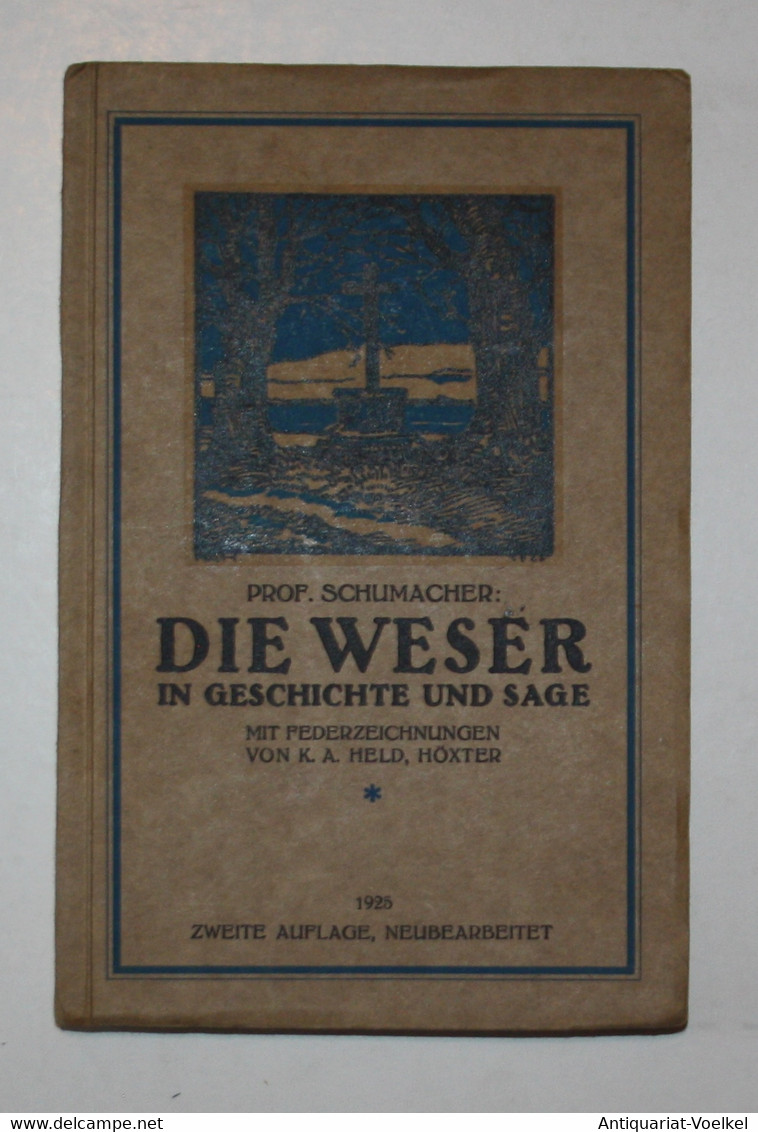 Die Weser In Geschichte Und Sage. - Wereldkaarten