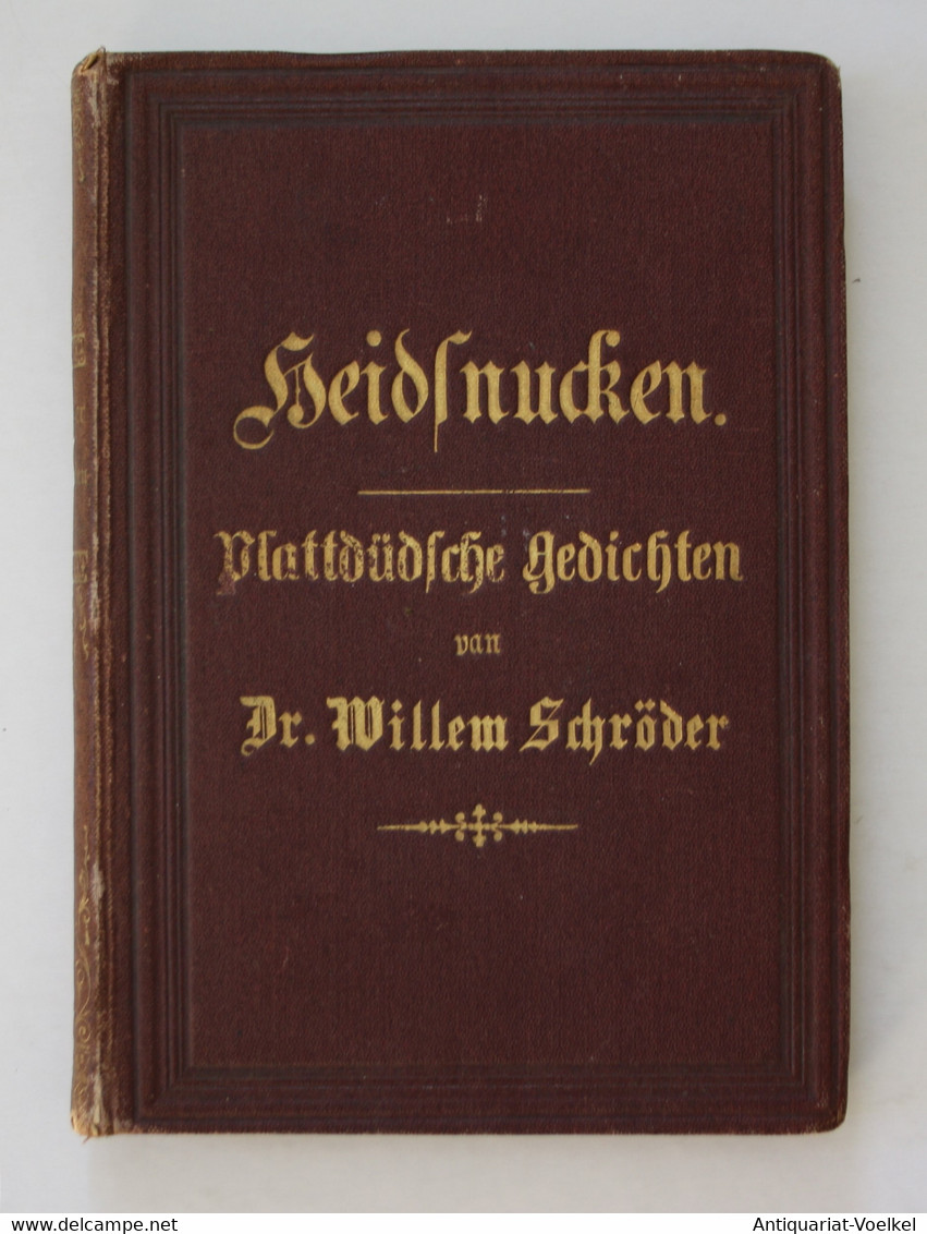 Heidsnucken. Plattdüdsche Spassige Gedichten Und Geschichten. - Maps Of The World