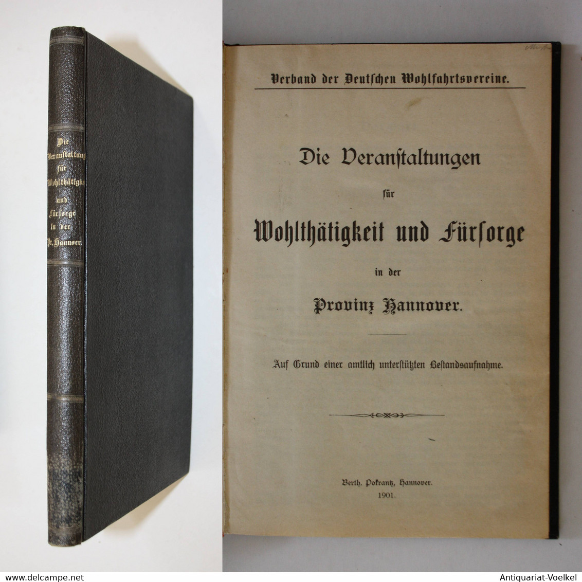 Die Veranstaltungen Für Wohlthätigkeit Und Fürsorge In Der Provinz Hannover. - Mappemondes