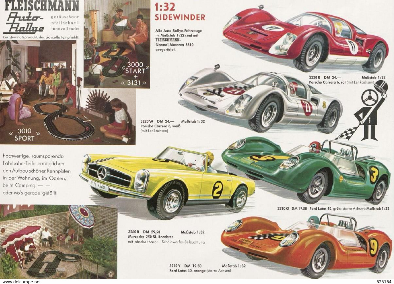 Catalogue FLEISCHMANN 1967 Auto-Rallye - Joie Sans égale - Road Racing Sets