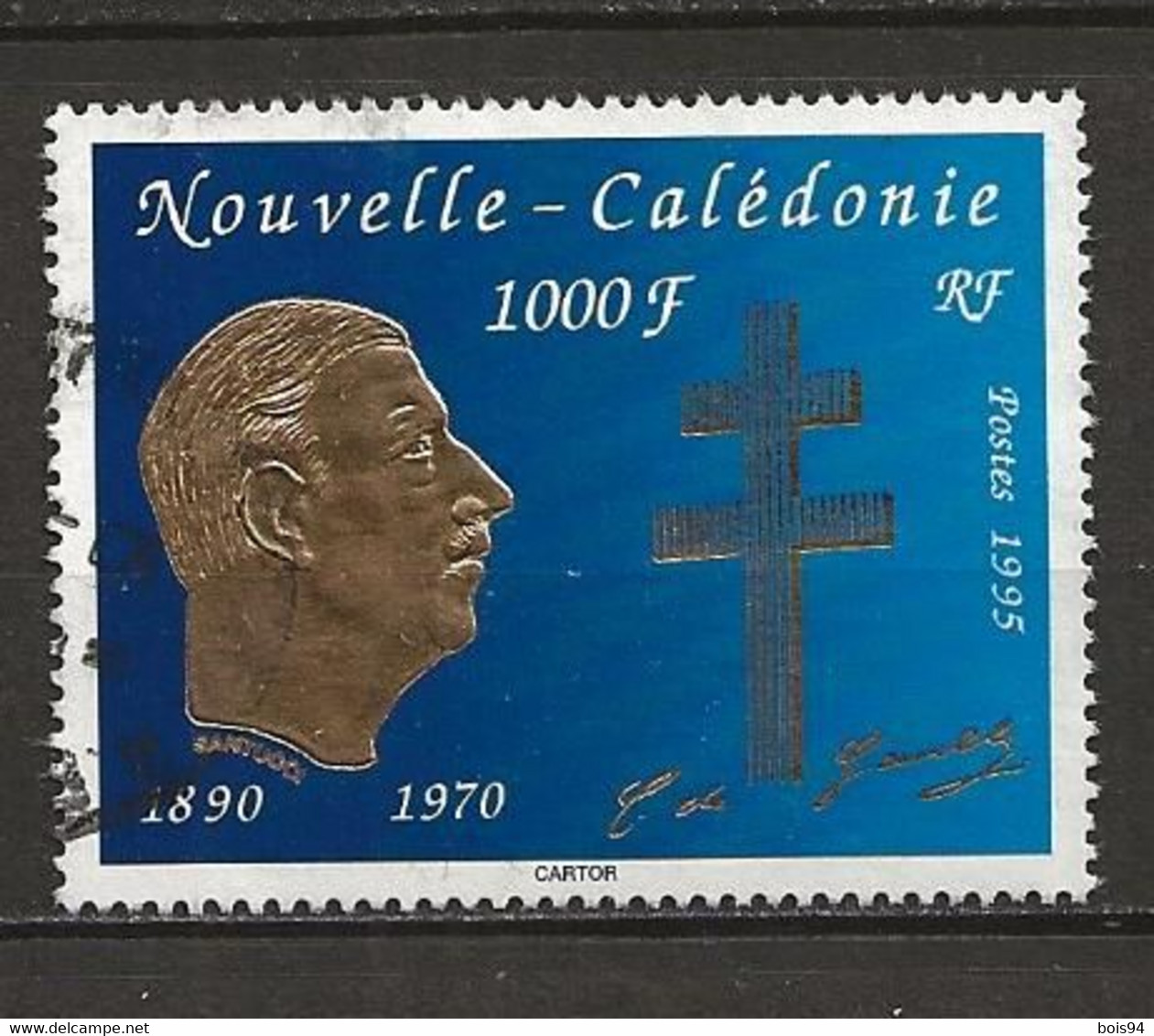 NOUVELLE-CALÉDONIE 1995 . N° 682 . Oblitéré . - Gebraucht