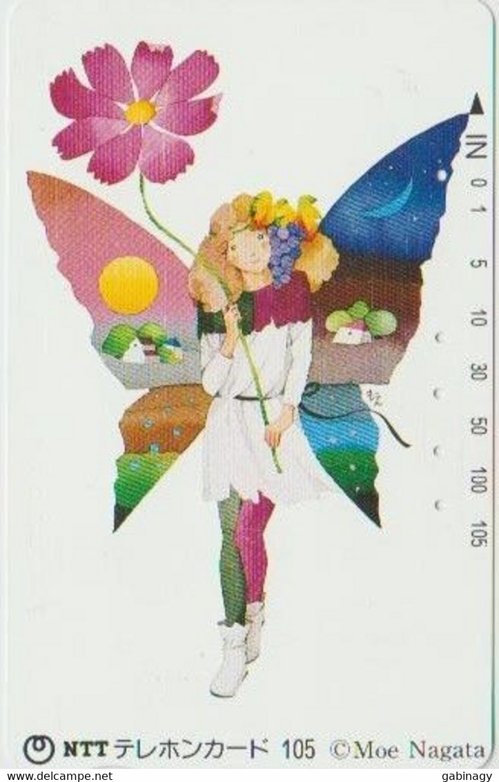 BUTTERFLY - JAPAN - V048 - 290-336 - CARTOON - Schmetterlinge