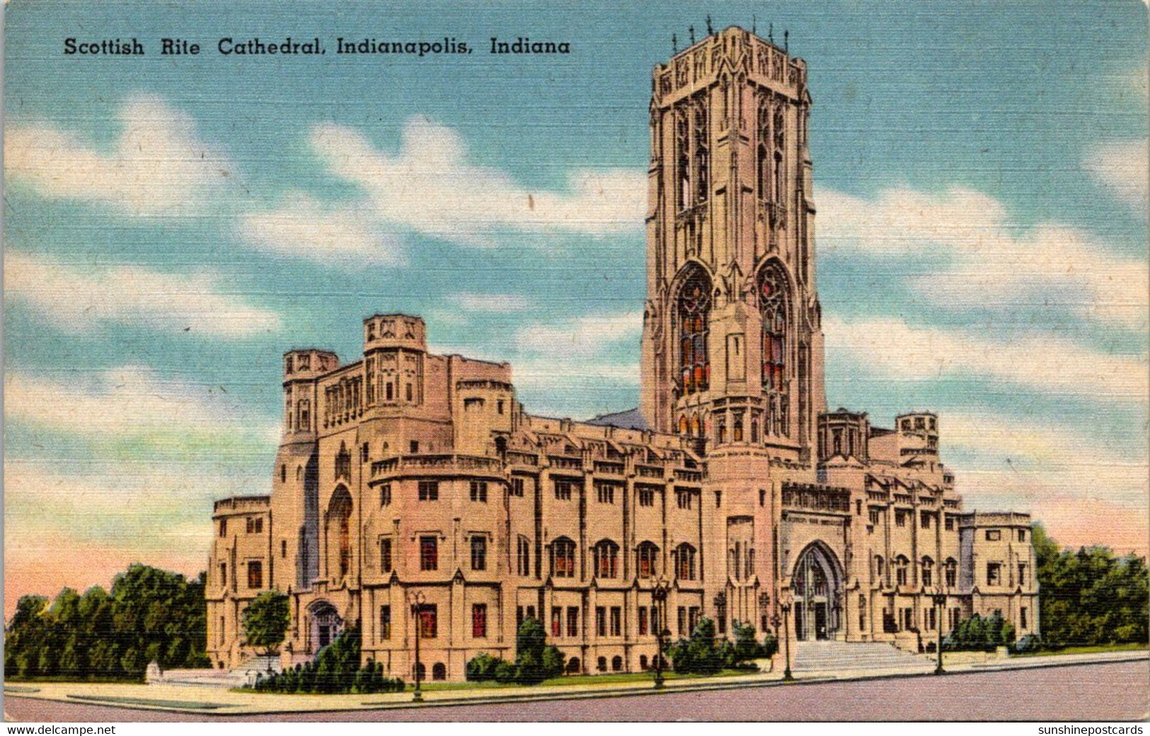 Indiana Indianapolis Scottish Rite Cathedral - Indianapolis