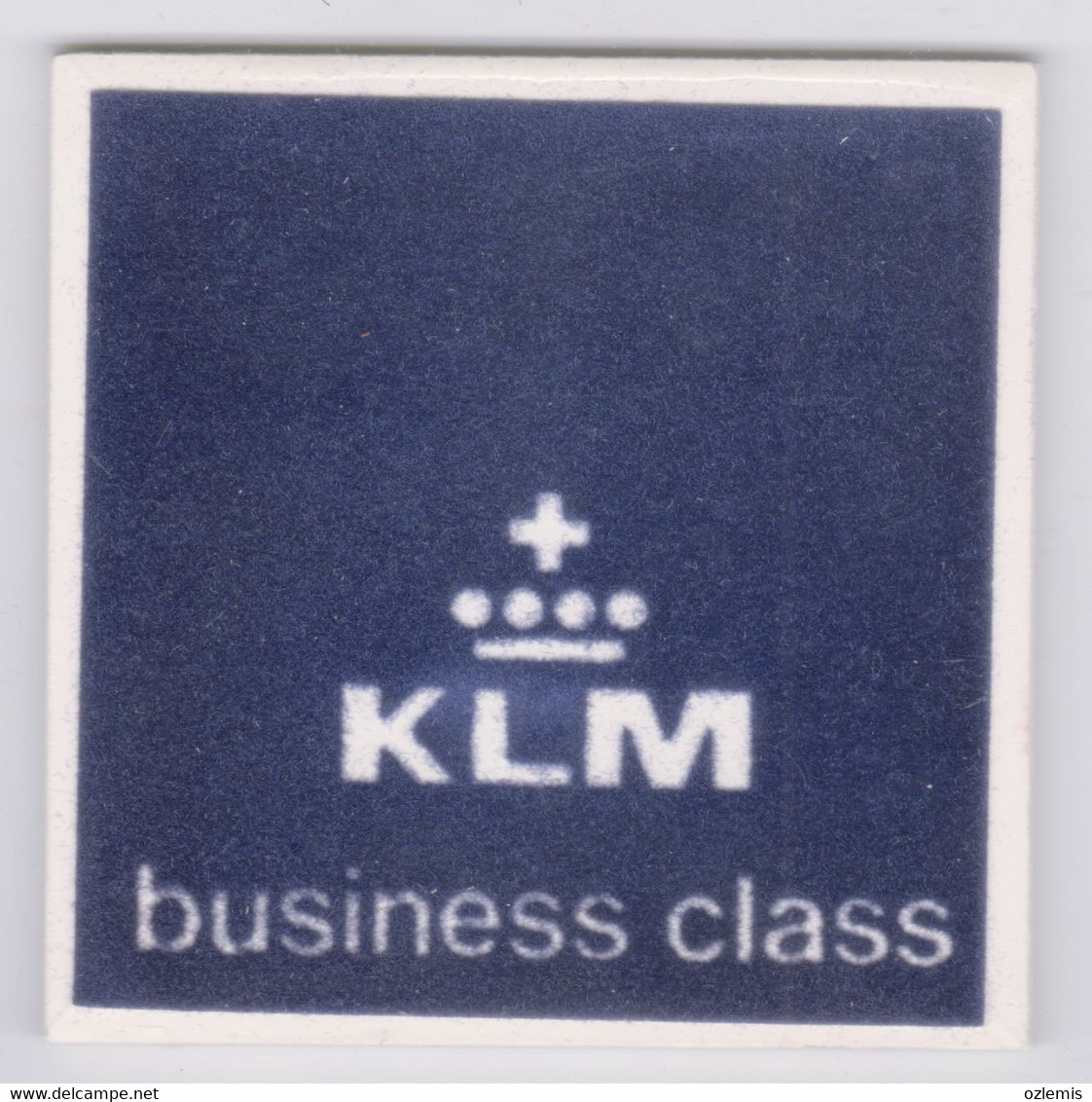 KLM ,AIRLINES BUSINESS CLASS DELFT POLYCHROME ,COASTER , - Küstenfahrer