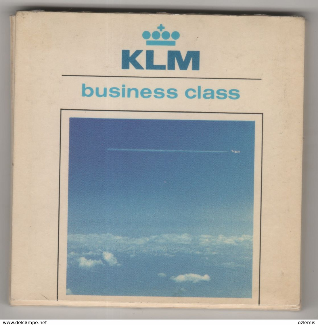 KLM ,AIRLINES BUSINESS CLASS DELFT POLYCHROME ,COASTER , - Küstenfahrer