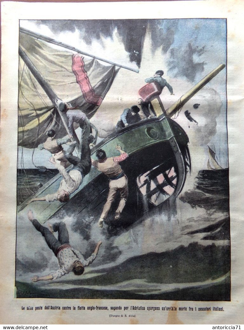La Tribuna Illustrata 11 Ottobre 1914 WW1 Bruxelles Jellicoe French Reims Belgio - Weltkrieg 1914-18