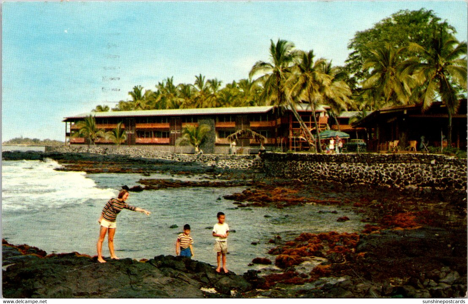 Hawaii Kona The Waiaka Lodge 1963 - Big Island Of Hawaii