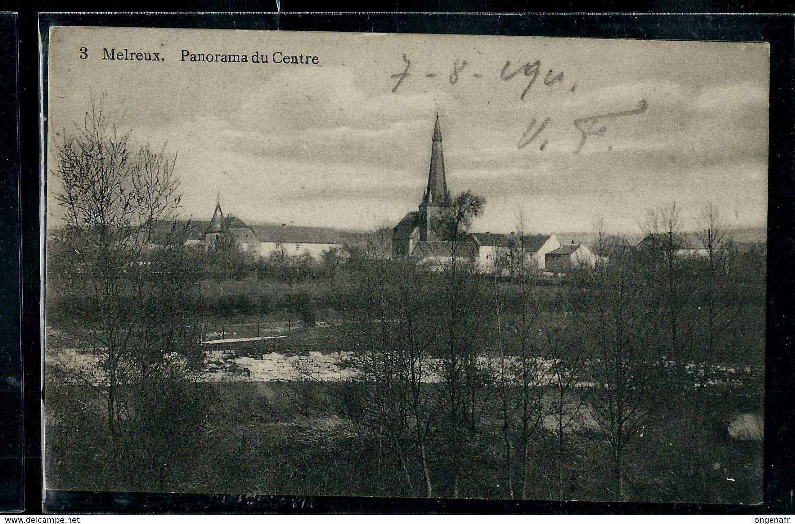 Melreux: Panorama Du Centre  (carte Neuve) - Hotton