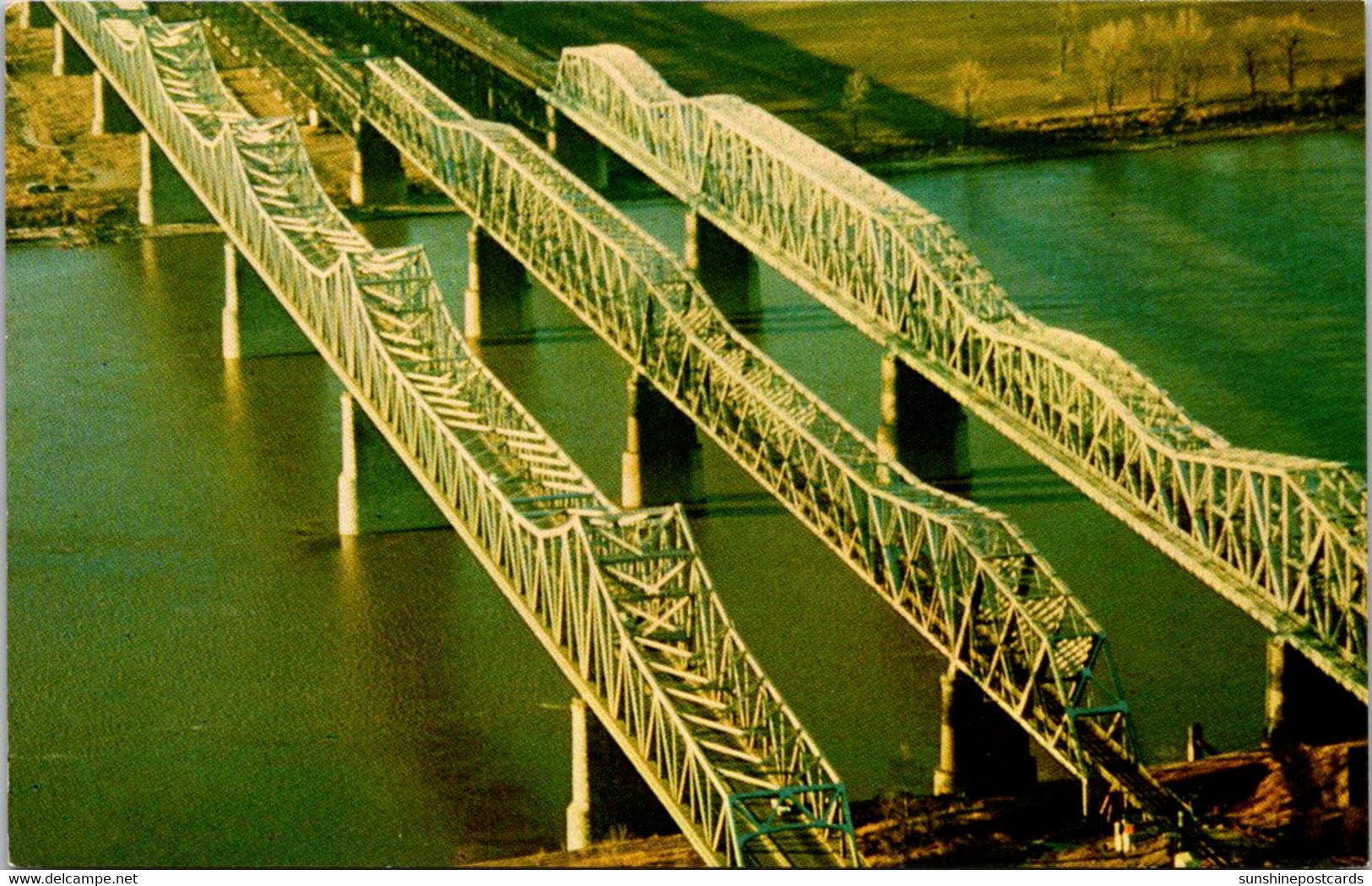 Tennessee Memphis Bridge Across Mississippi River - Memphis