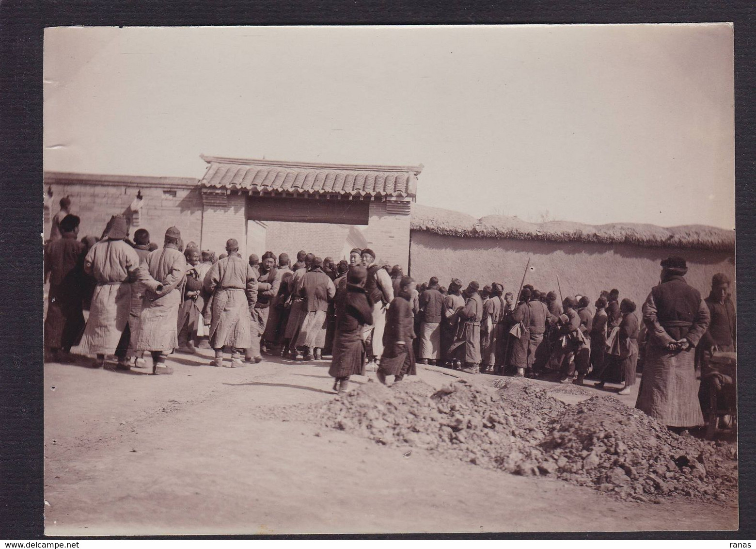 Photo Ancienne Chine Cina China Asie Réal Photo - China