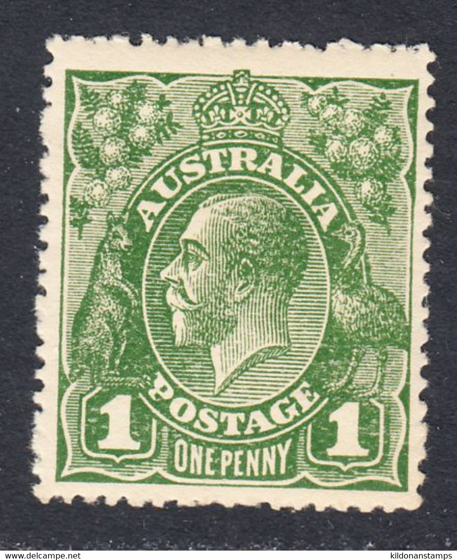 Australia 1924 Mint No Hinge, Sage-green, No Wmk , Sc# ,SG 83 - Ongebruikt