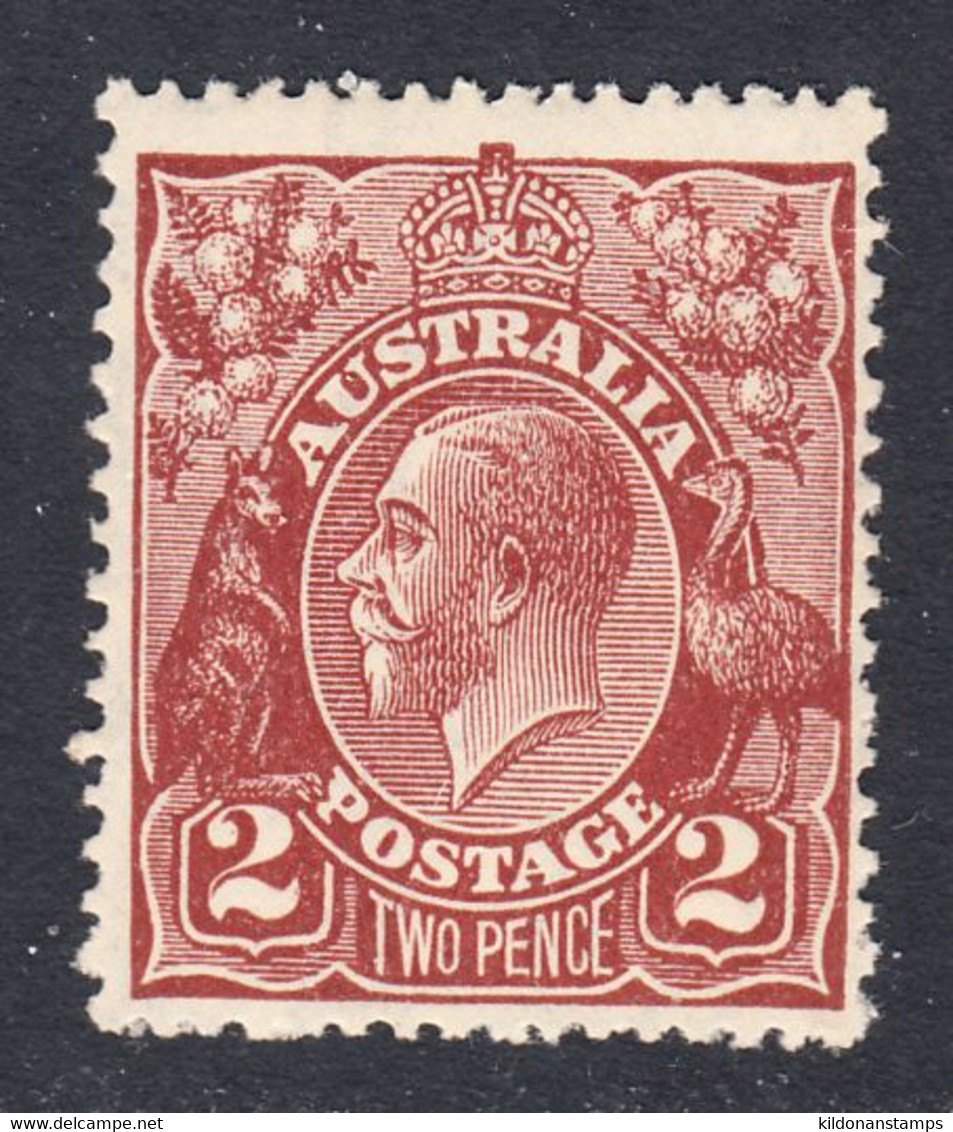 Australia 1926-30 Mint No Hinge, Red-brown, Wmk 7, Sc# ,SG 98 - Ungebraucht