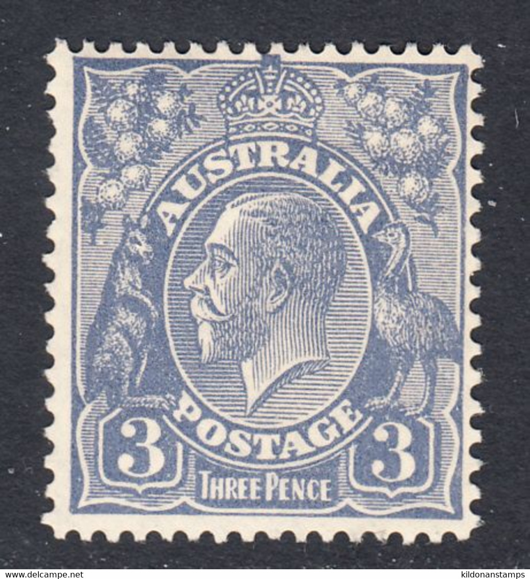 Australia 1926-30 Mint No Hinge, Dull Ultramarine, Wmk 7, Sc# ,SG 100 - Ungebraucht