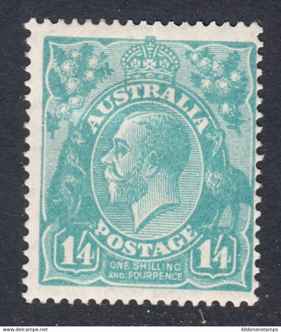 Australia 1926-30 Mint Mounted, Pale Greenish Blue, Wmk 7, Sc# ,SG 93 - Ungebraucht