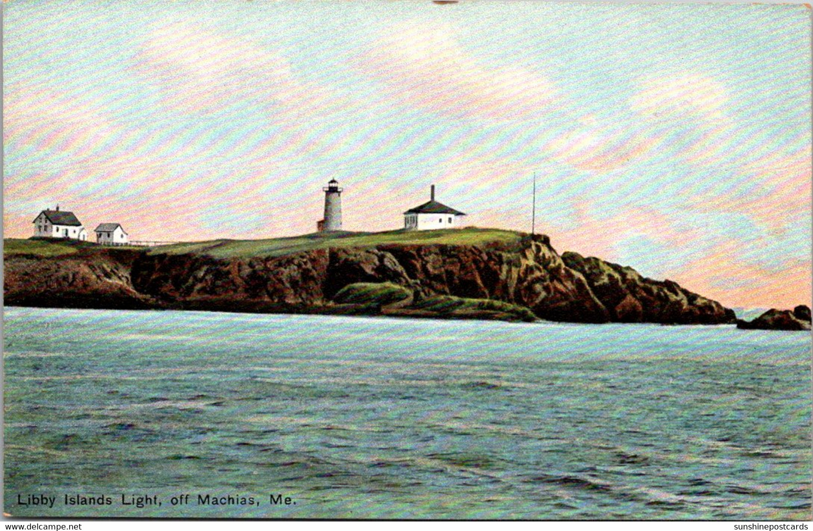 Maine Machias Libby Islands Lighthouse - Portland