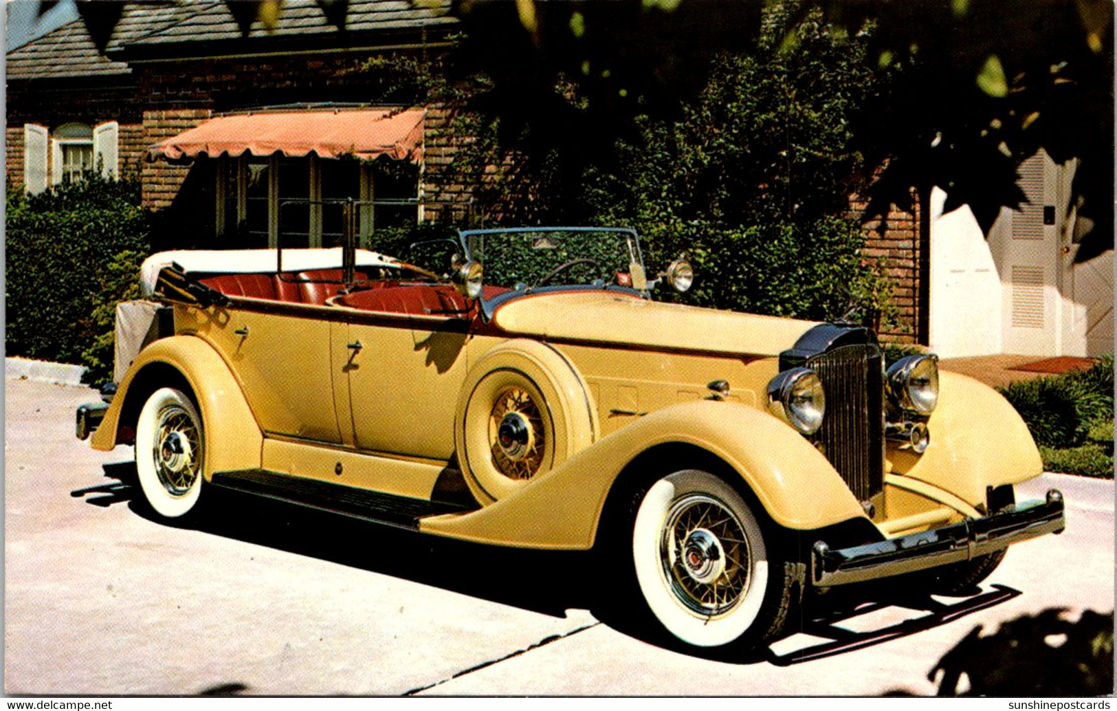 1934 Packard Super Eight Dual Cowl Phaeton Horseless Carriages & Antiques Muskogee Oklahoma 1981 - Muskogee