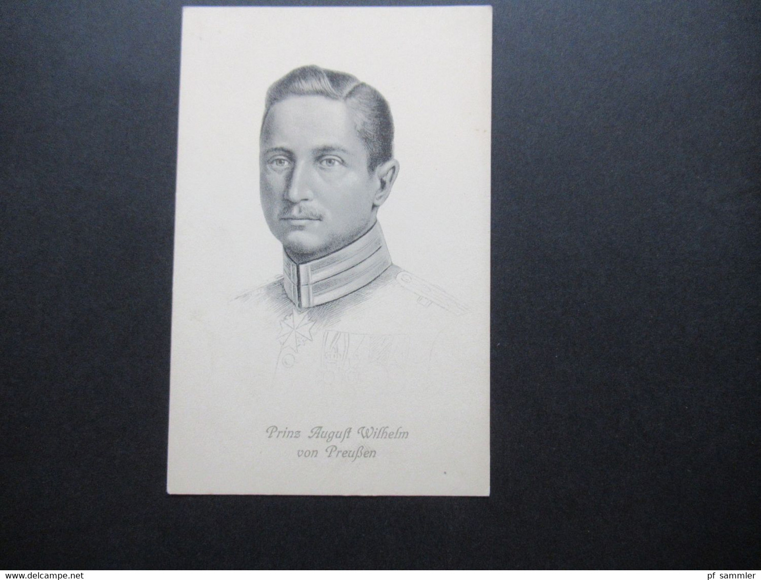 Deutsches Reich Um 1915 AK / Künstler AK Prinz August Wilhelm Von Preußen Verlag Stengel & Co. - Familles Royales