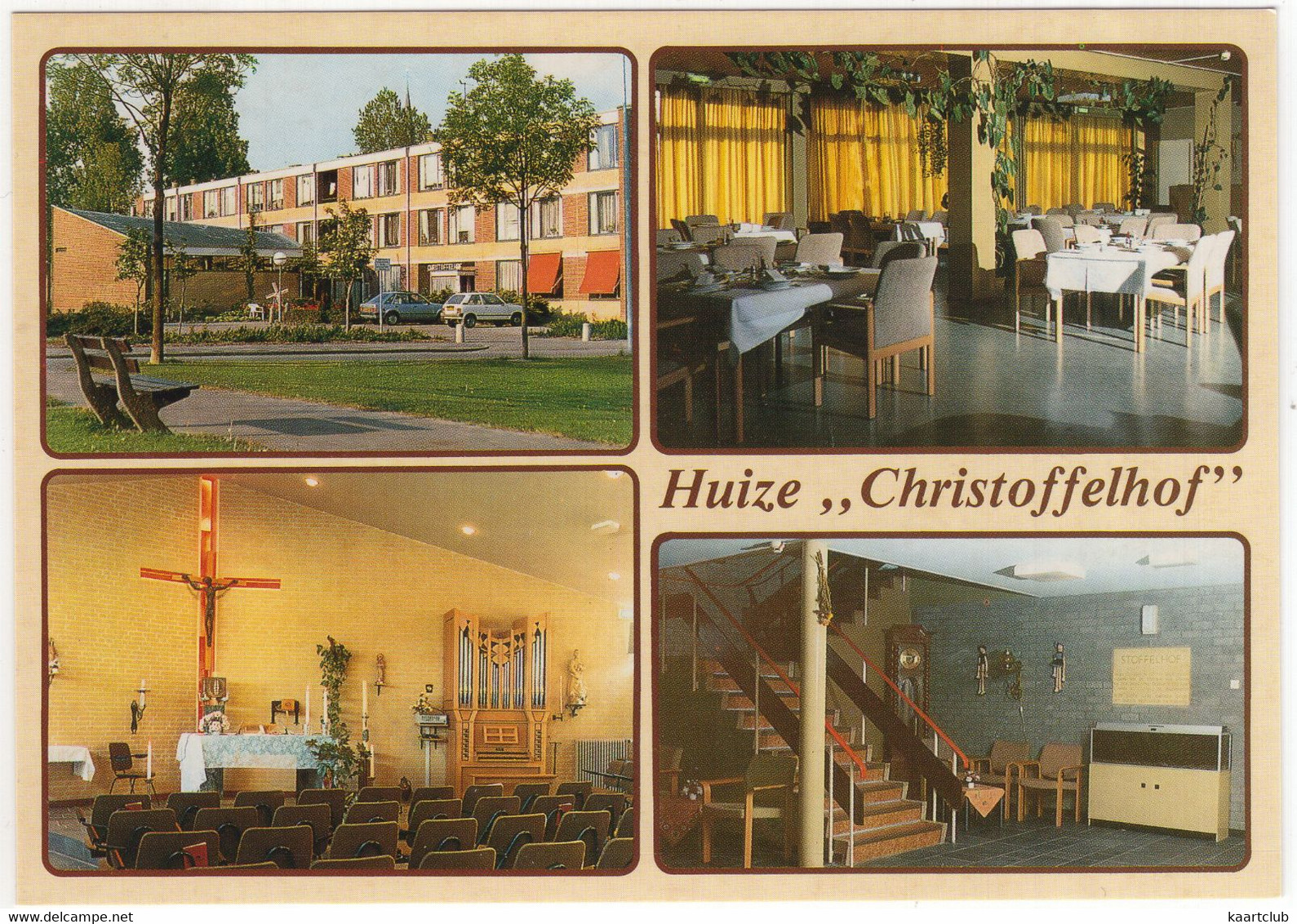 Schagen - R.K. Bejaardenstichting Huize 'Christoffelhof - (Noord-Holland, Nederland) - Crucifix, Orgel / Orgue / Organ - Schagen