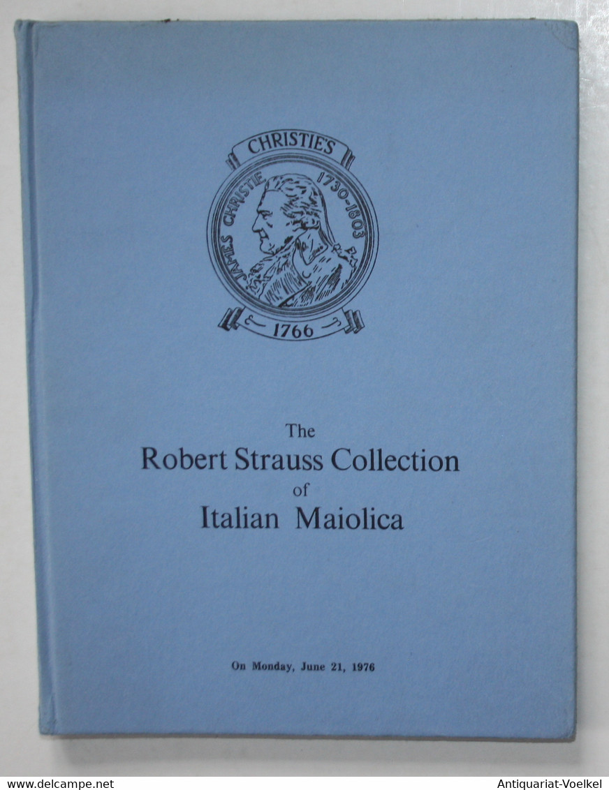 The Robert Strass Collection Of Italian Maiolica. - Photographie