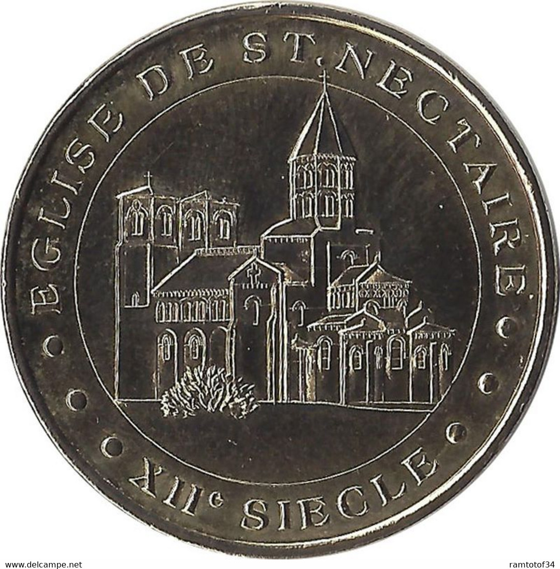 2019 MDP418 - SAINT-NECTAIRE - Eglise Du XII Siècle / MONNAIE DE PARIS - 2019