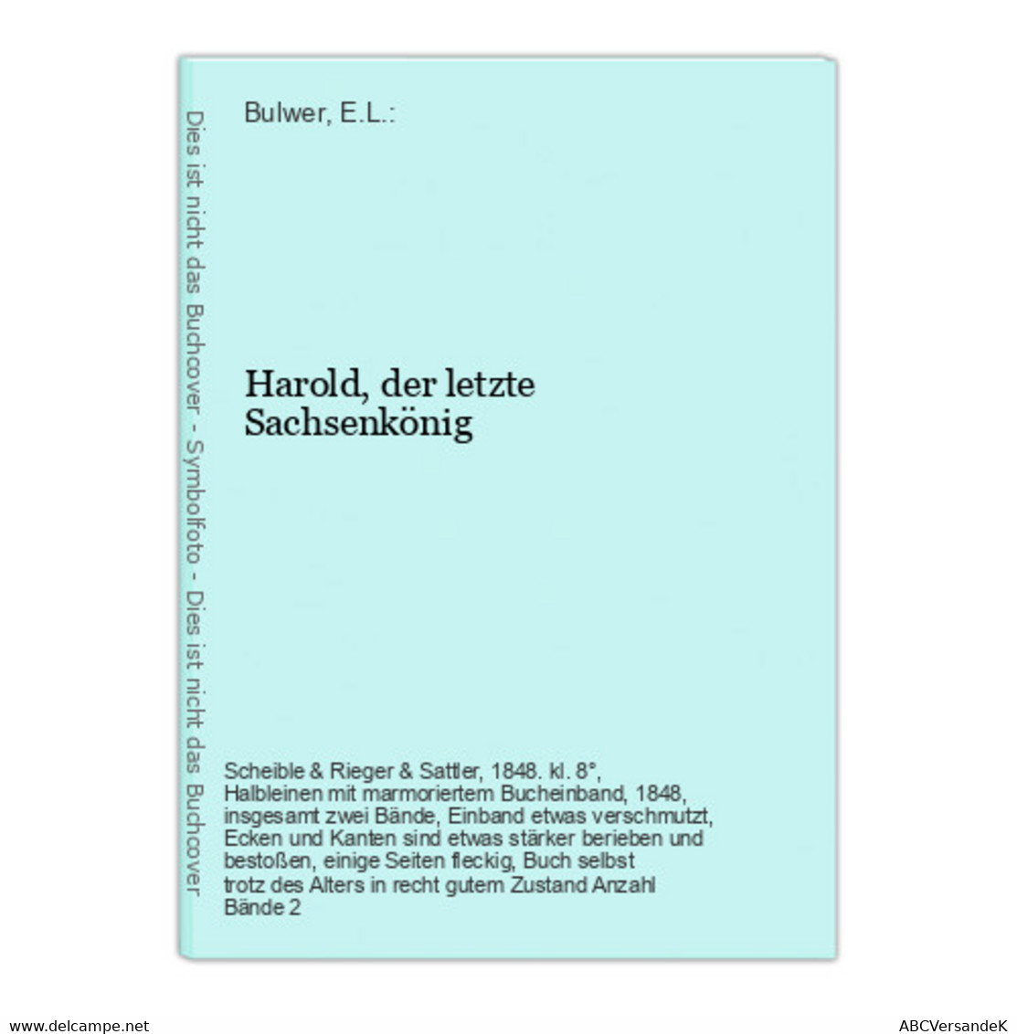 Harold, Der Letzte Sachsenkönig - Autores Alemanes