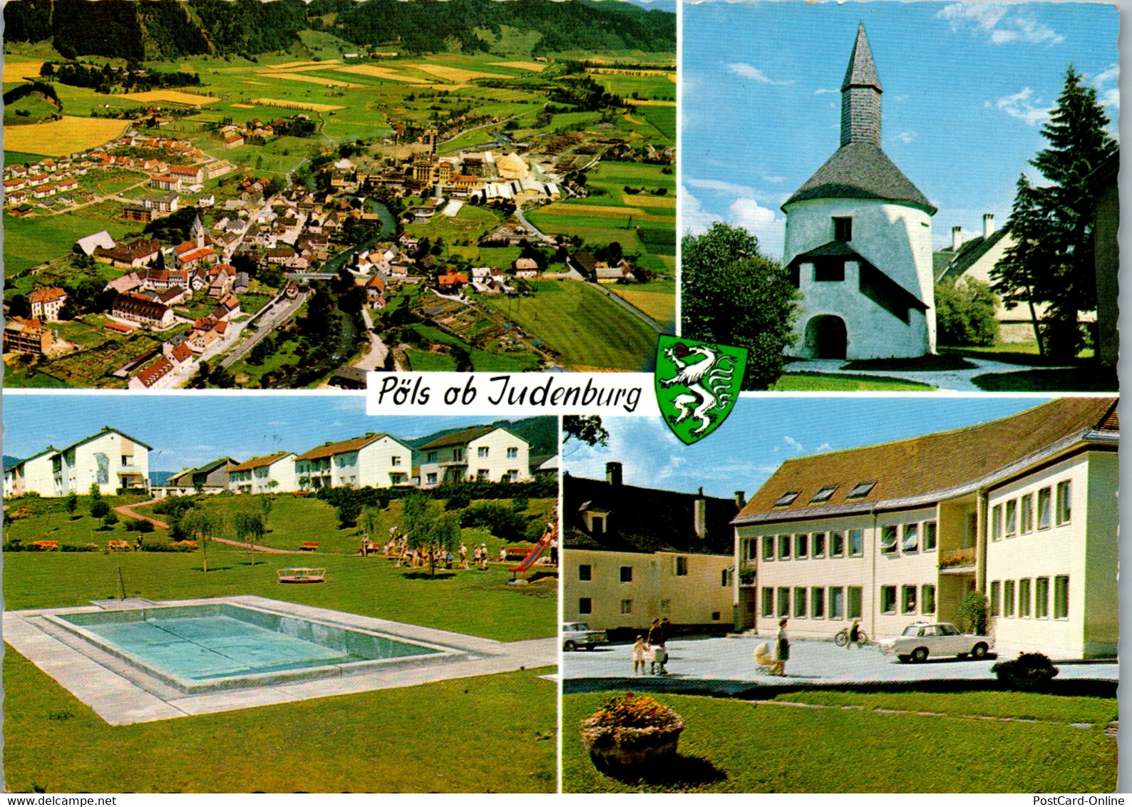 23455 - Steiermark - Pöls Ob Judenburg , Mehrbildkarte - Gelaufen 1968 - Judenburg