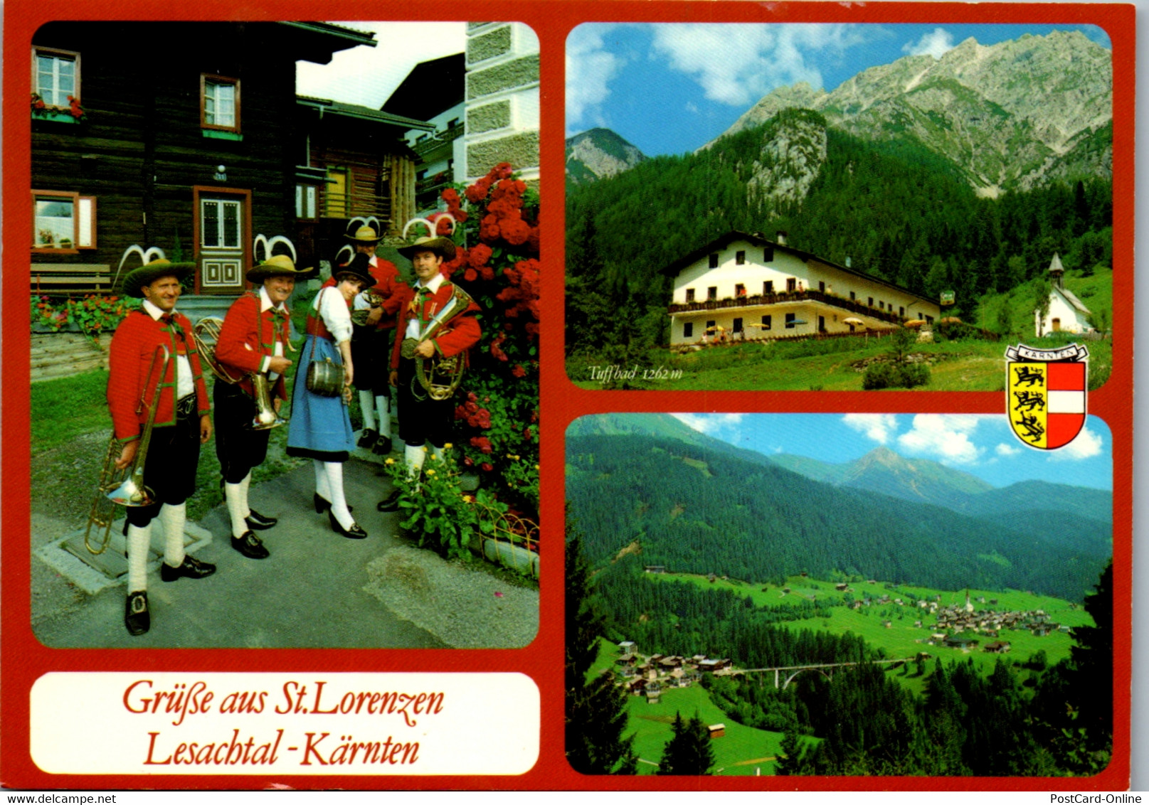 23604 - Kärnten - St. Lorenzen Im Lesachtal , Tuffbad - Gelaufen 1983 - Lesachtal