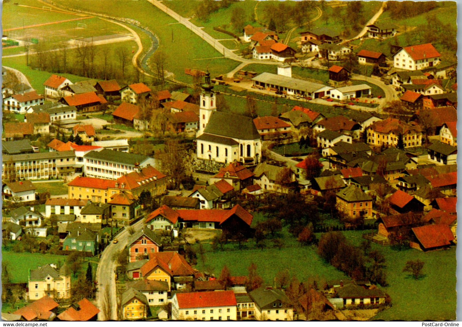 23611 - Oberösterreich - Pram , Hausruckviertel , Panorama - Gelaufen - Grieskirchen