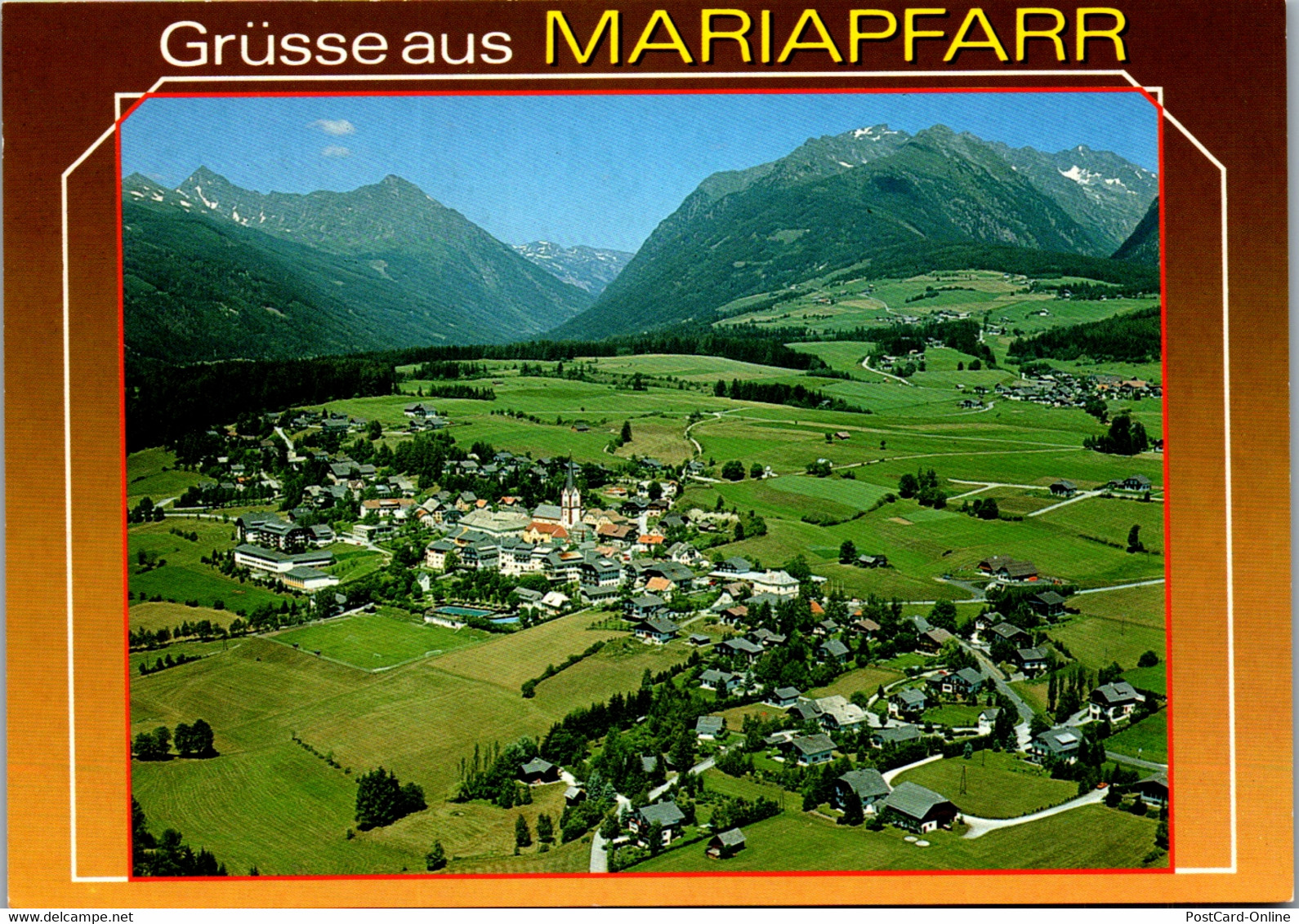 23731 - Salzburg - Mariapfarr , Lungau , Panorama - Gelaufen 1999 - Mariapfarr