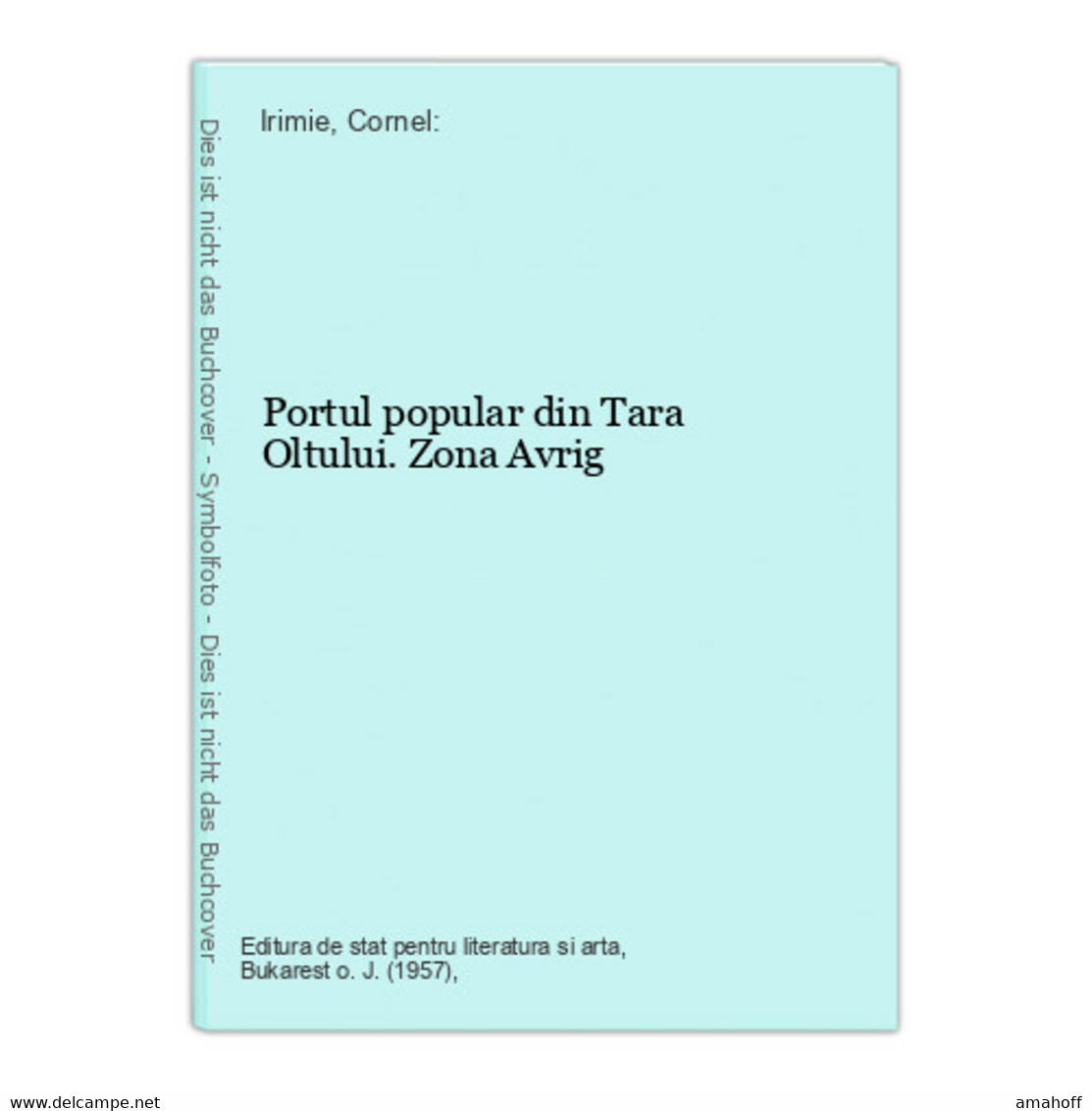 Portul Popular Din Tara Oltului. Zona Avrig - 4. Neuzeit (1789-1914)