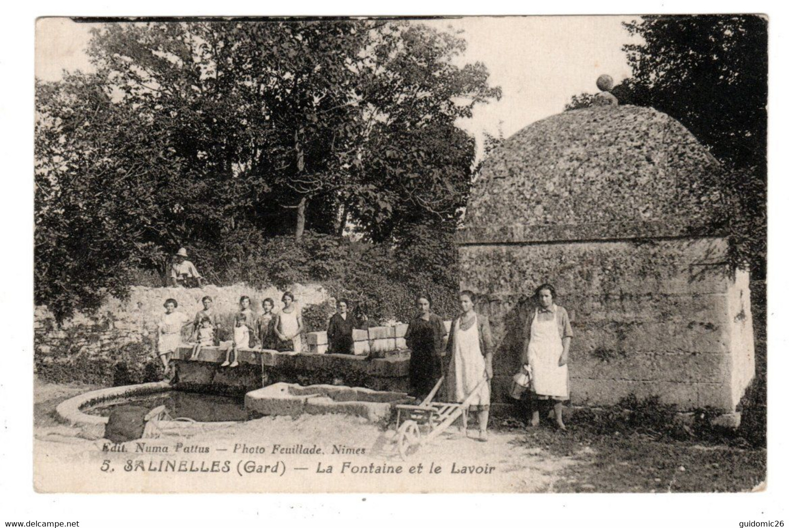 Salinelles La Fontaine Et Le Lavoir - Altri & Non Classificati