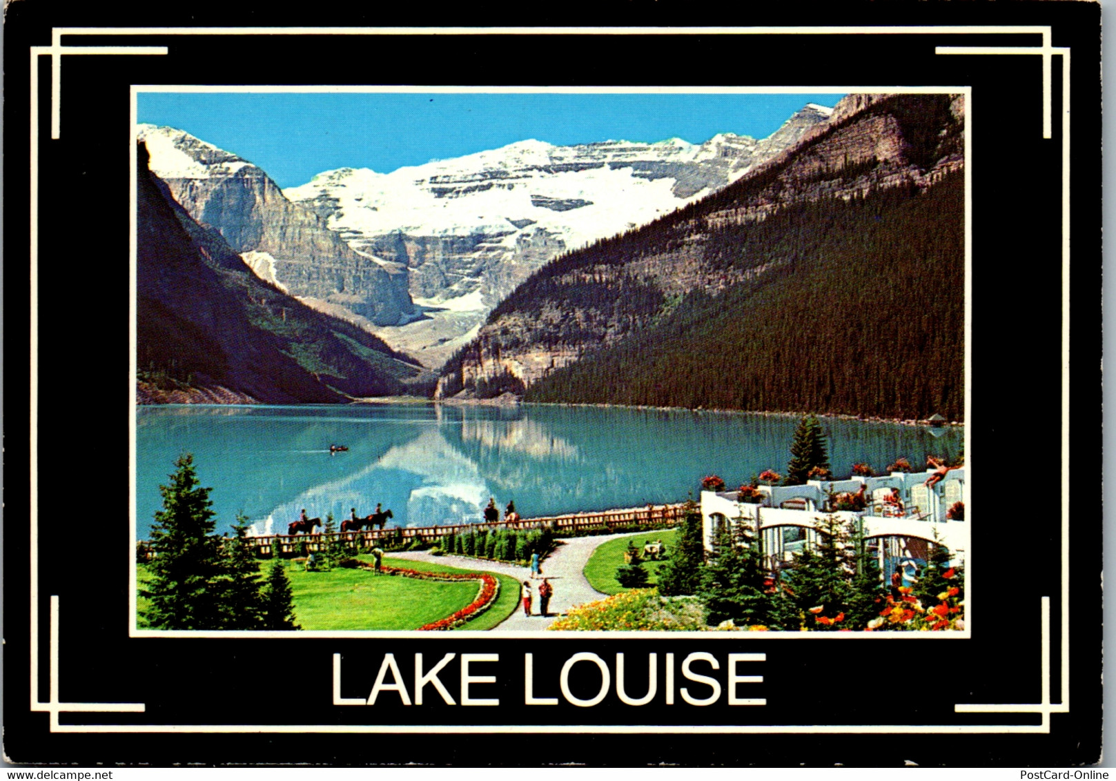 24048 - Kanada - Lake Louise , Banff National Park , Alberta - Gelaufen 1986 - Lac Louise