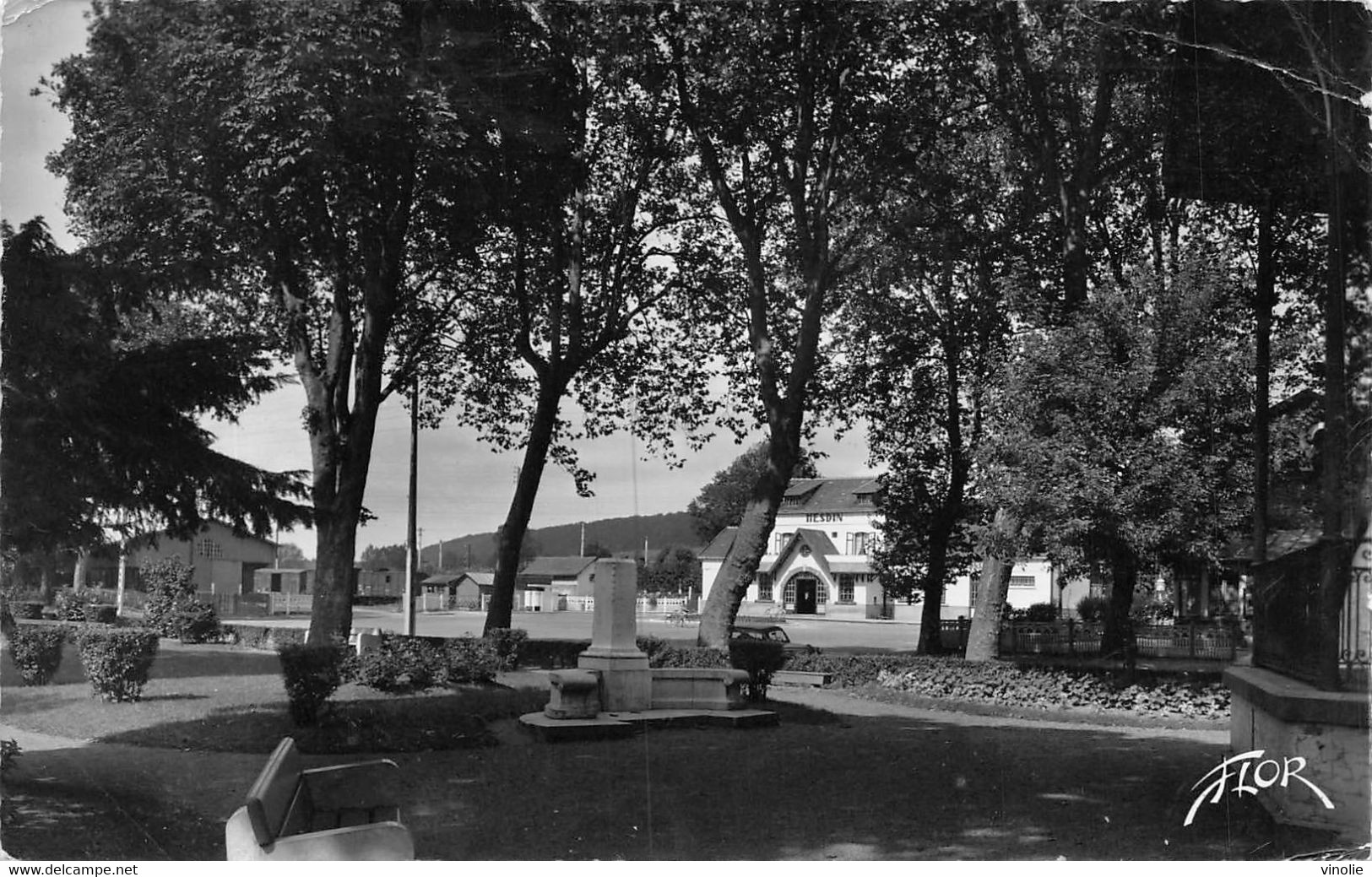 PIE-FL-21-6844 : HESDIN. LA GARE - Hesdin