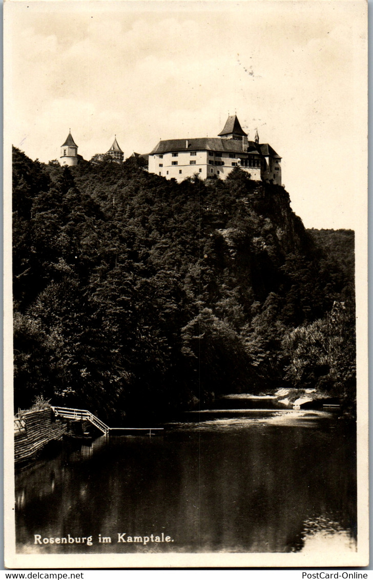 24273 - Niederösterreich - Rosenburg Im Kamptal , Schloss - Gelaufen 1931 - Rosenburg