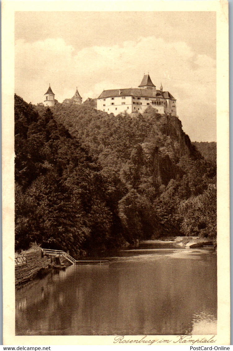 24275 - Niederösterreich - Rosenburg Im Kamptal , Schloss - Nicht Gelaufen 1927 - Rosenburg