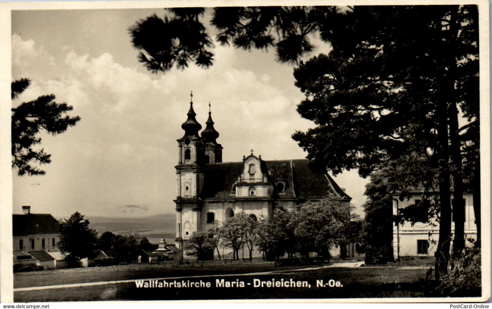 24282 - Niederösterreich - Maria Dreieichen , Wallfahrtskirche - Gelaufen 1930 - Rosenburg