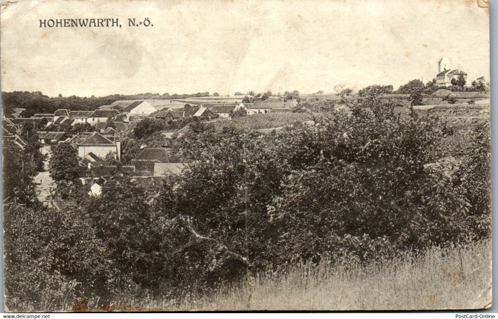 24314 - Niederösterreich - Hohenwarth , Panorama - Gelaufen 1923 - Hollabrunn