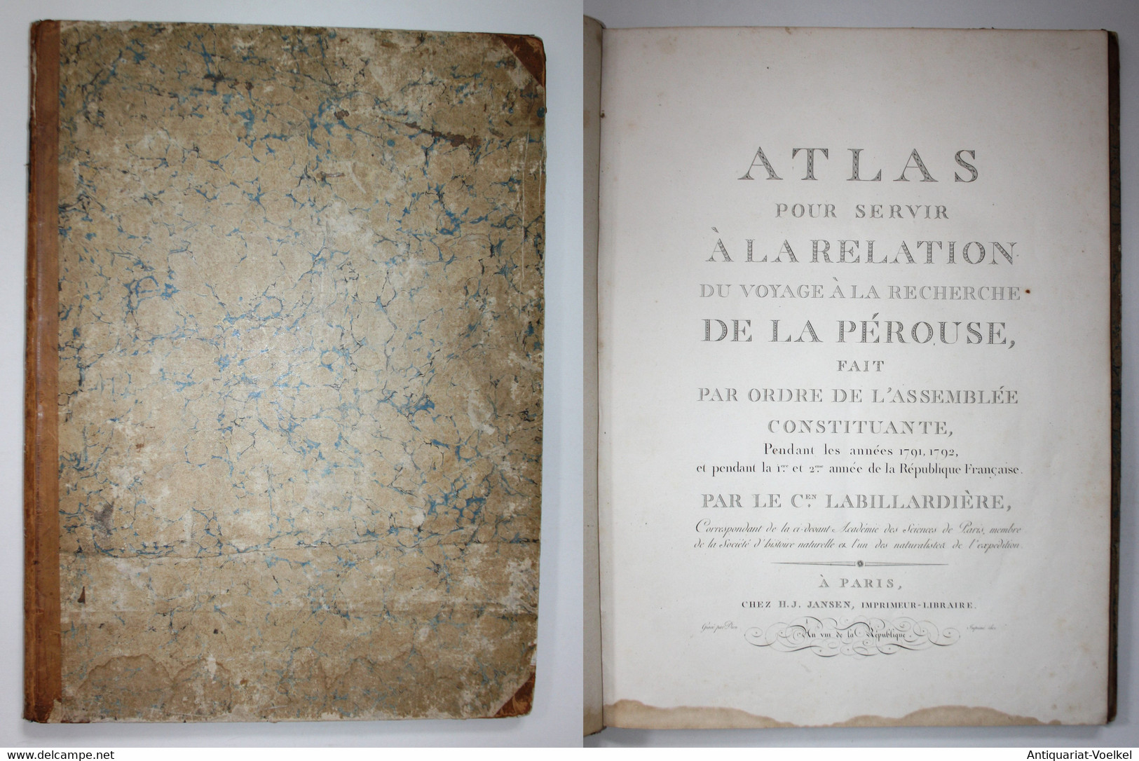 Relation Du Voyage à La Recherche De La Pérouse, Fait Par Ordre De L'Assemblée Constituante Pendant Les Années - Raretés