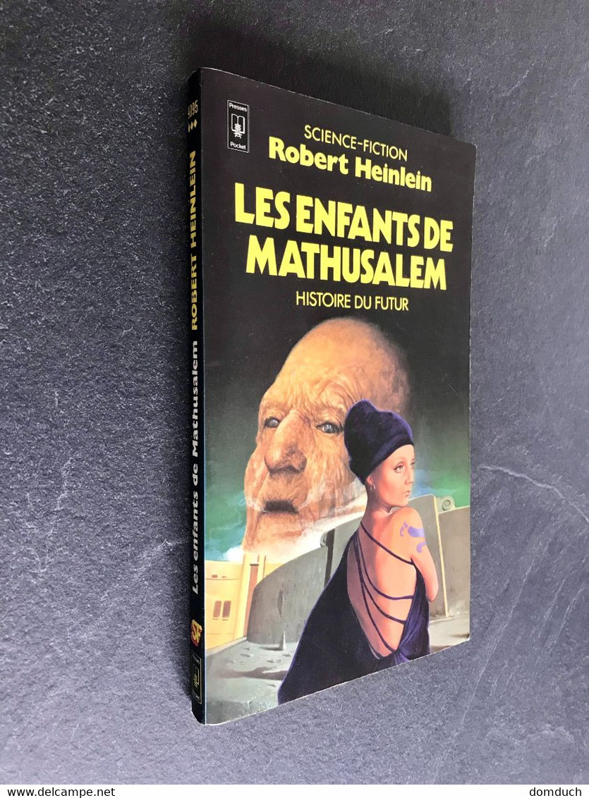 PRESSES POCKET S.F. N° 5095    LES ENFANTS DE MATHUSALEM  HISTOIRE DU FUTUR - 4  Robert Heinlein - J'ai Lu