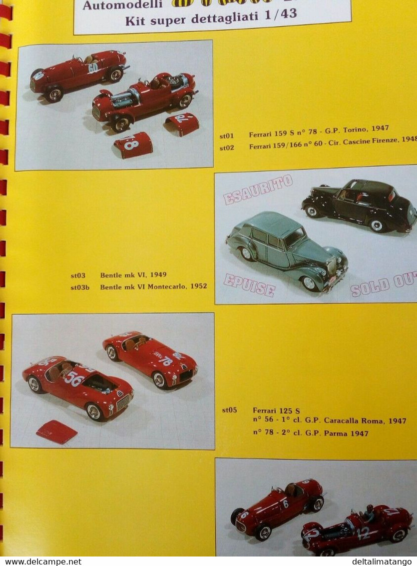 Catalogo Automodelli Tron 1997 - Italie