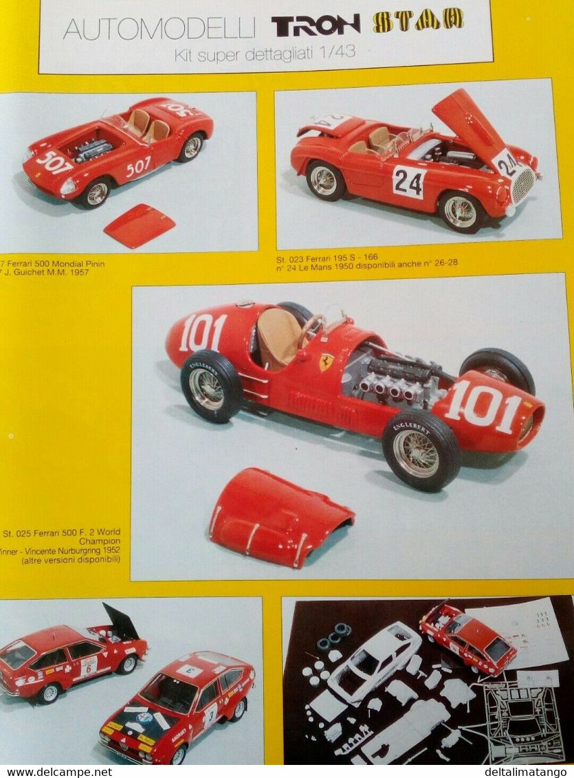 Catalogo Automodelli Tron 1997 - Italië