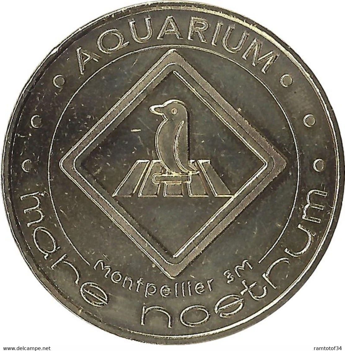 2016 MDP291 - MONTPELLIER - Aquarium De Mare Nostrum 4 (Le Manchot) / MONNAIE DE PARIS - 2016