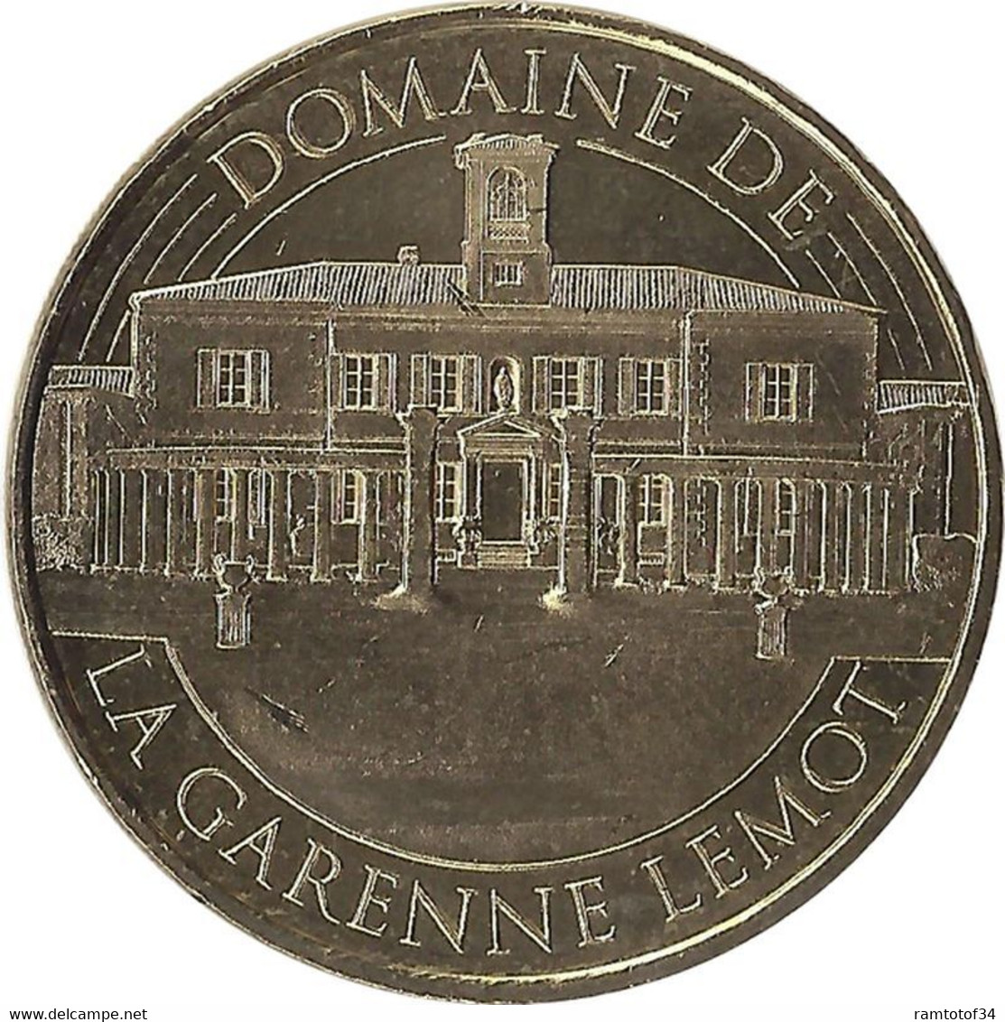 2016 MDP307 - GETIGNE - Domaine De La Garenne Lemot (or) / MONNAIE DE PARIS - 2016