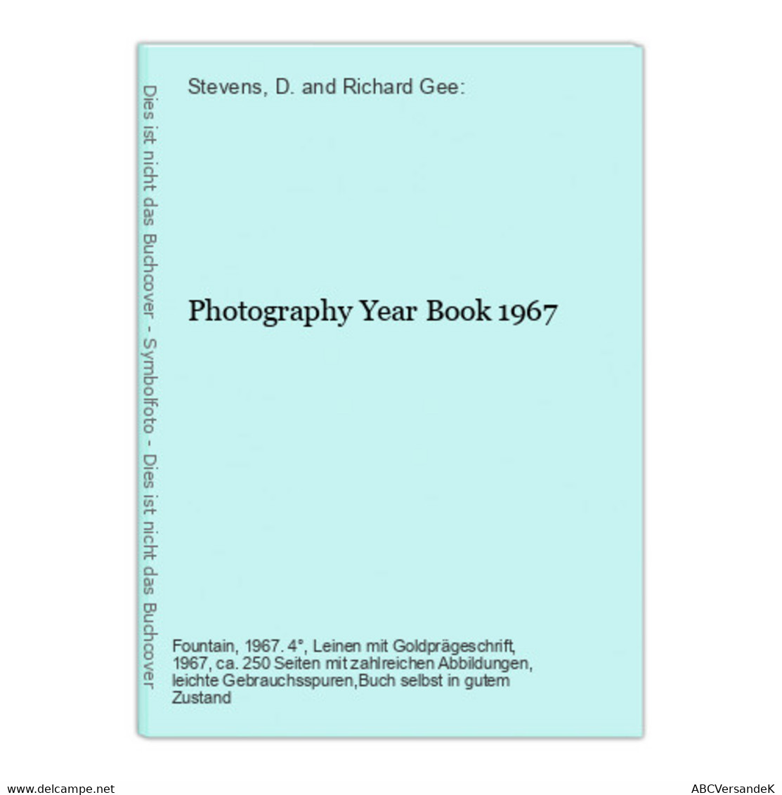 Photography Year Book 1967 - Fotografie