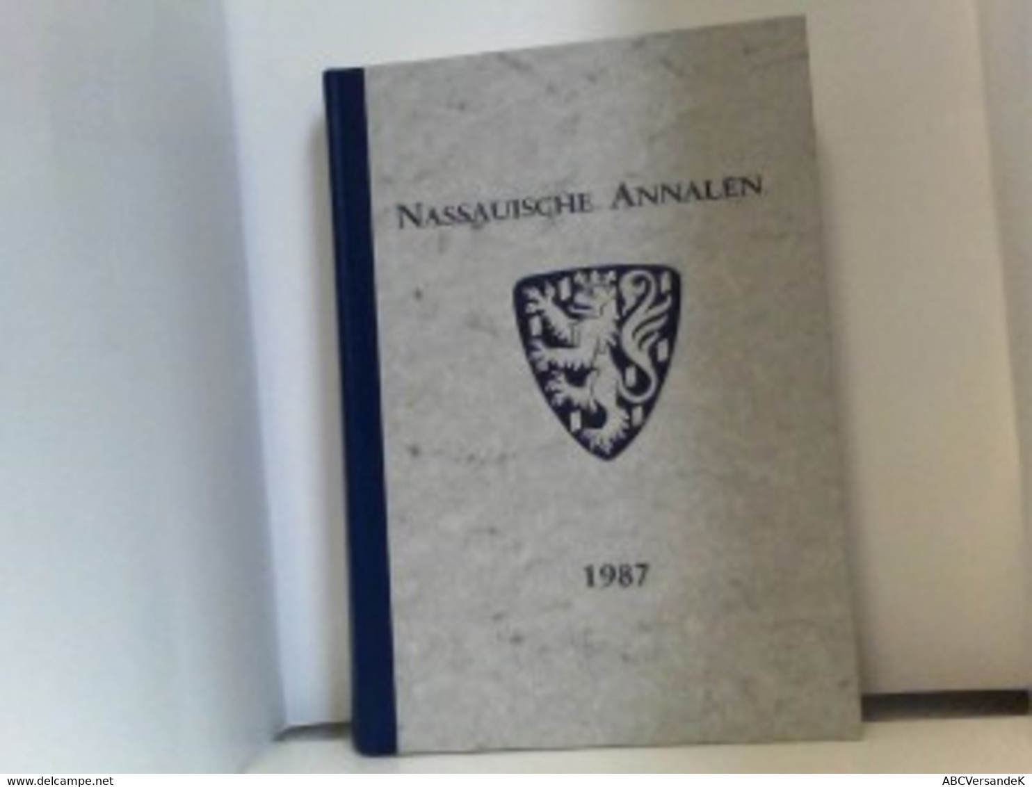 Nassauische Annalen 1987. Band 98. Jubiläumsband Zum 175 Jähr.Bestehen Des Vereins. - Hessen