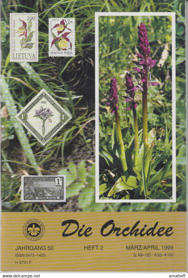 Die Orchidee Jahrgang 50 Heft 2 - Natuur