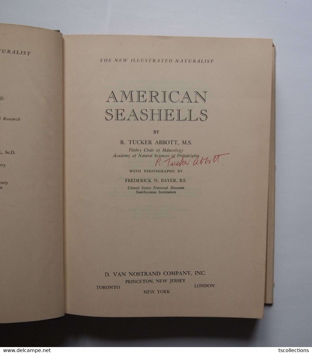 American Seashells - R Tucker Abbott - Books On Collecting