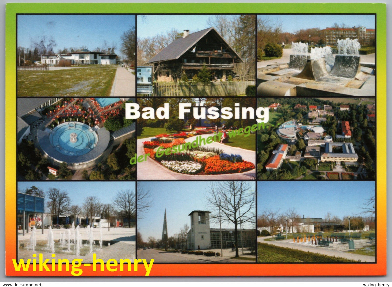 Bad Füssing - Mehrbildkarte 58 - Bad Fuessing